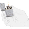 Зажигалка Zippo Classic 28458, стальная матовая