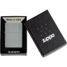 Зажигалка ZIPPO CLASSIC FLAT GREY 49452ZL